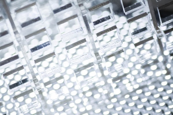 Laser cut glass